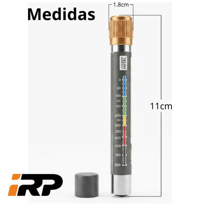Medidor Espesor Pintura Auto Detector Masilla Magnetico Brix Negro