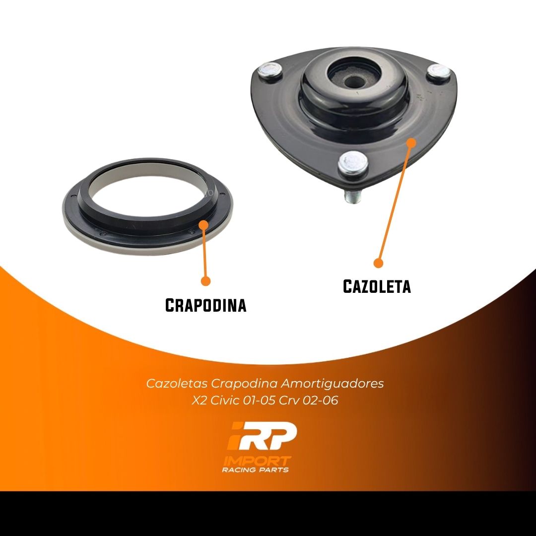 Cazoleta + Crapodina Amortiguador Civic 01-05  y Crv 02-06