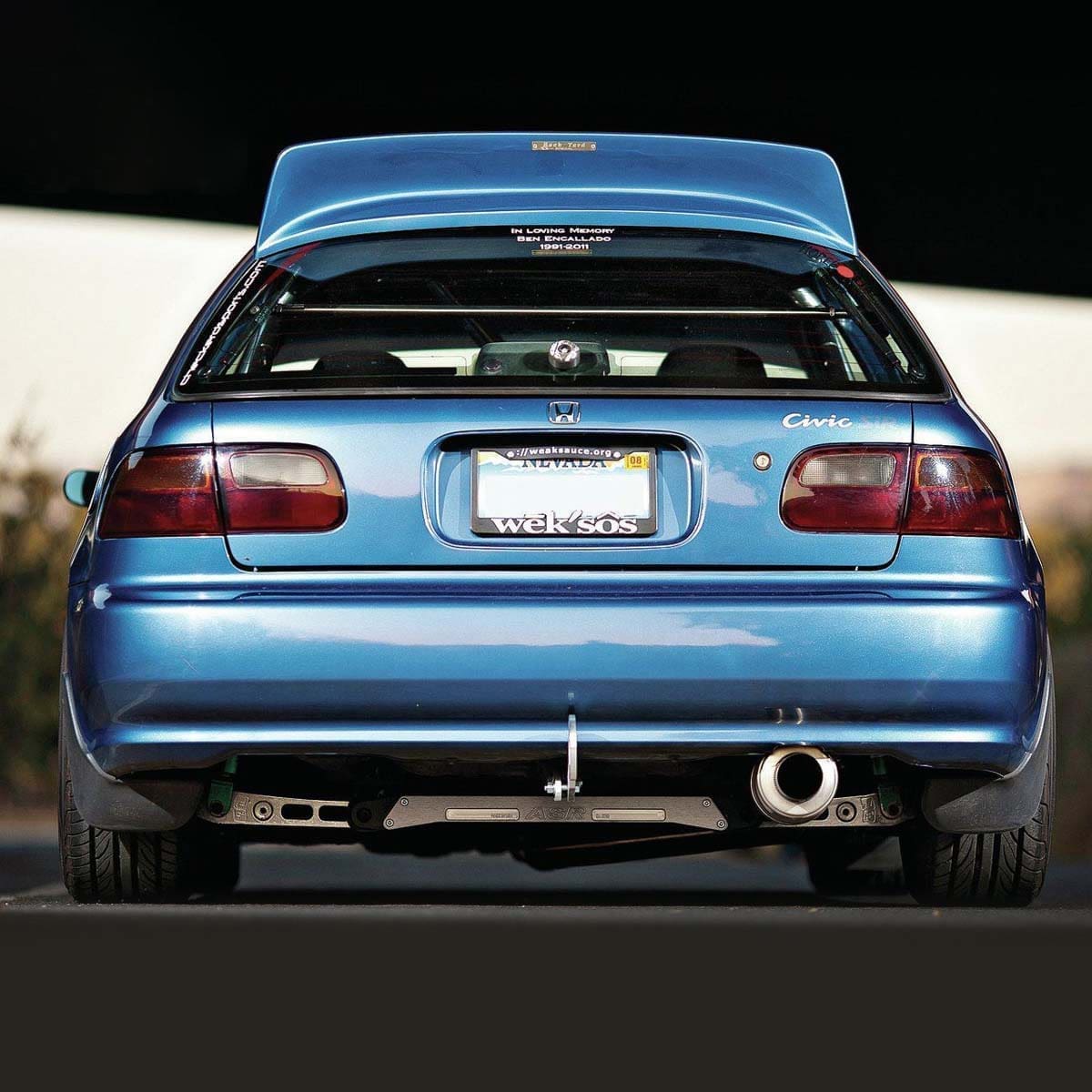 Alerón BYS Honda Civic 92-95 Punta Parada Tuning