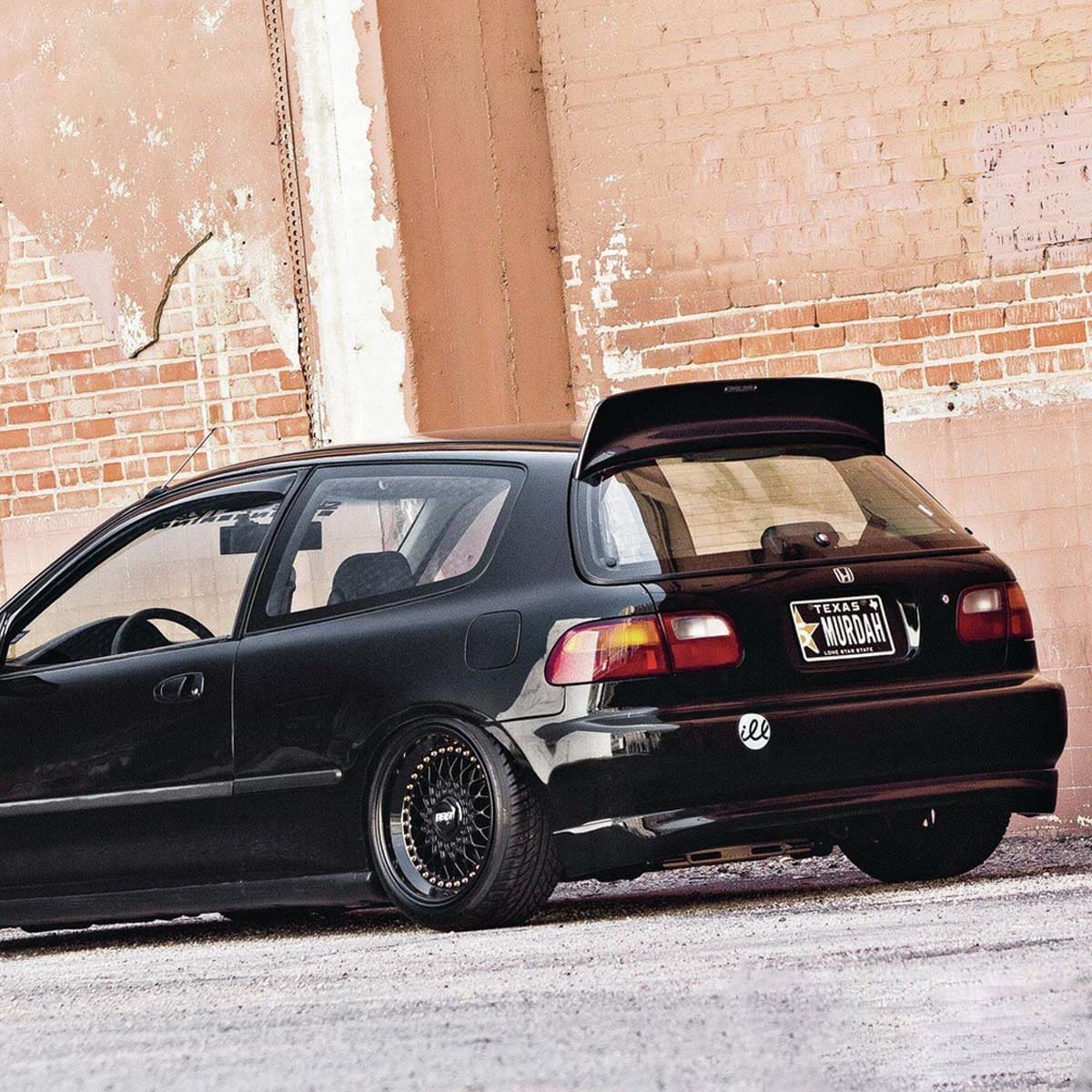 Alerón BYS Honda Civic 92-95 Punta Parada Tuning