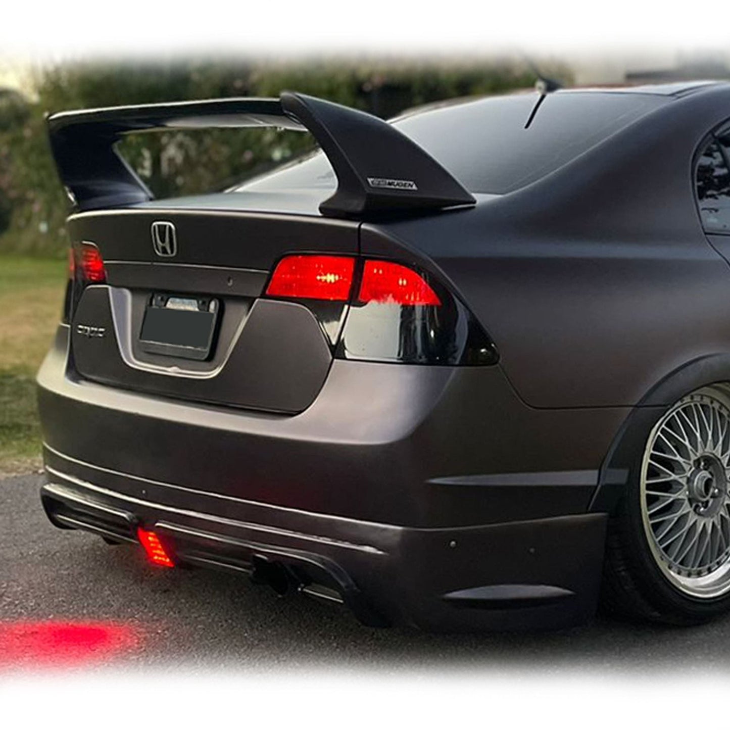 Alerón MUGEN para Honda Civic Si 06-15 de 3 Piezas
