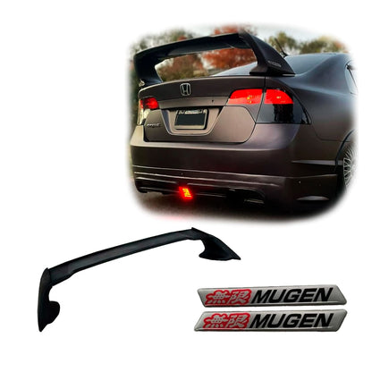 Alerón MUGEN para Honda Civic Si 06-15 de 3 Piezas