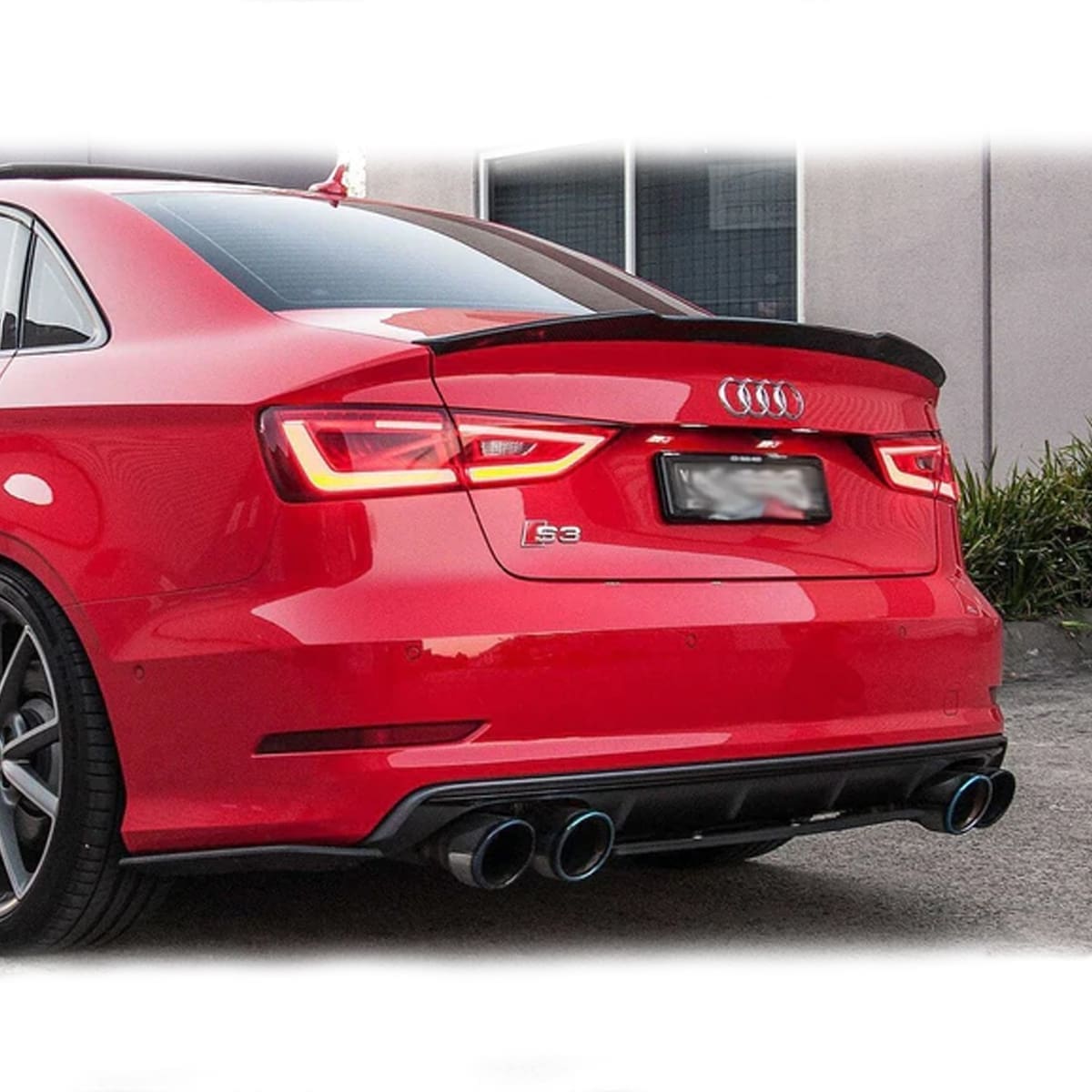 Alerón Audi A3/S3 Sedan 8V 14-20 V Style
