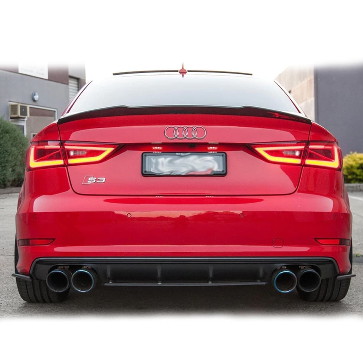 Alerón Audi A3/S3 Sedan 8V 14-20 V Style
