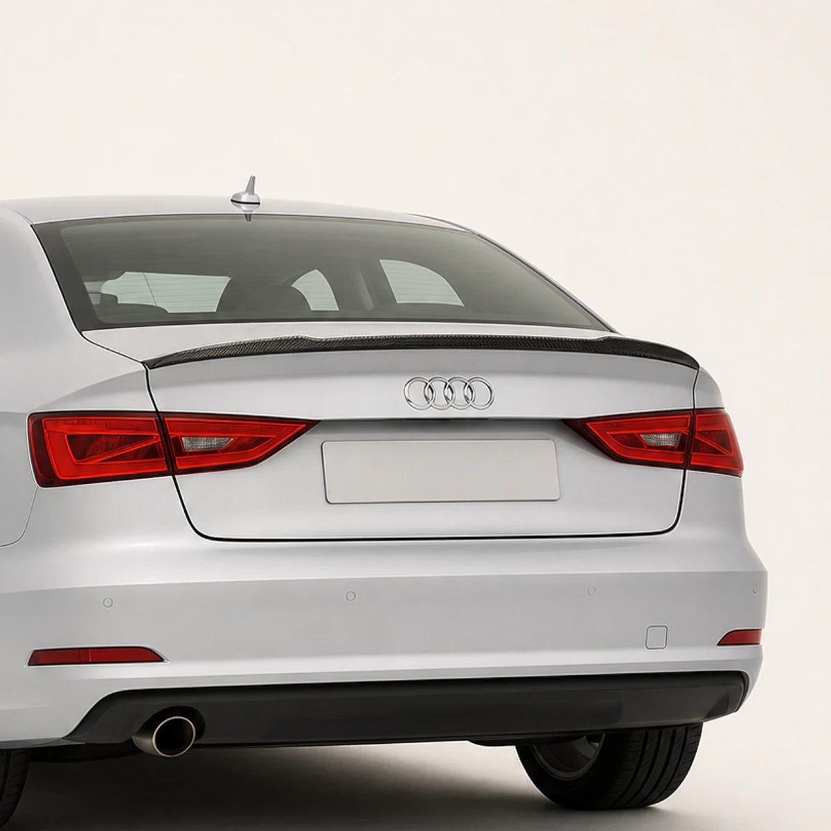 Alerón para Audi A3/S3 8V Sedan 2014-2020 Fibra de Carbono JC. [IRP-CATALOG:ALER026-1-C.webp:e3d6f12b31377c4a]
