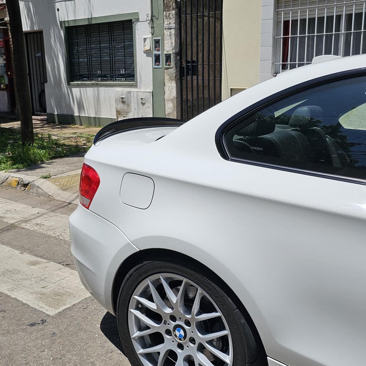 Aleron M Performance BMW Serie 1 E82 negro brillante