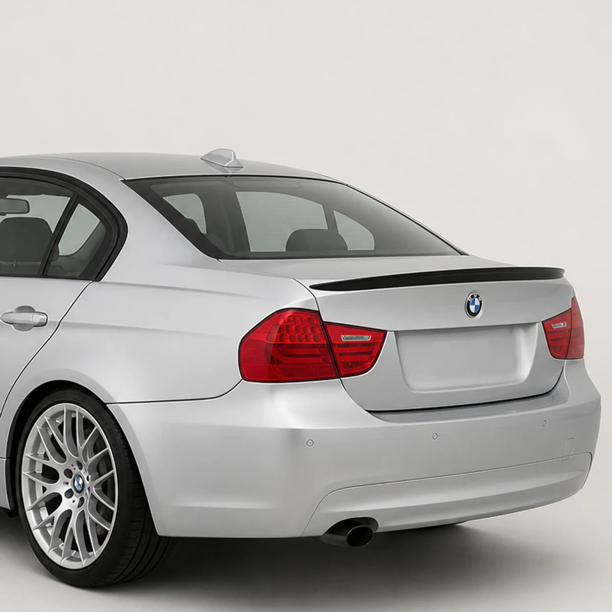 Aleron M3 BMW Serie 3 Sedan E90 Negro Brillante. [IRP-CATALOG:ALER035-1-C.webp:da92b5f88a3f6450]
