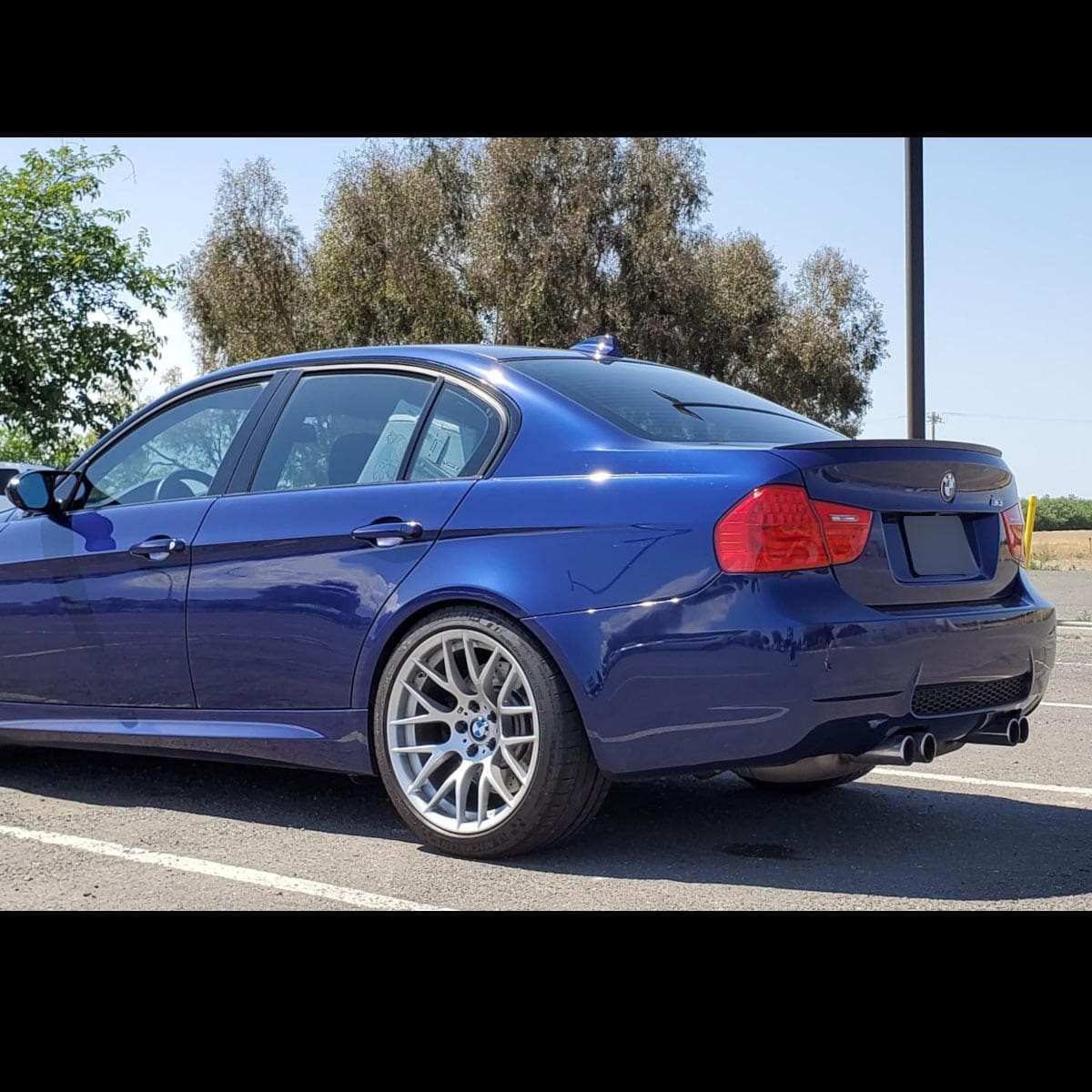 Aleron M3 BMW Serie 3 Sedan E90 Negro Brillante