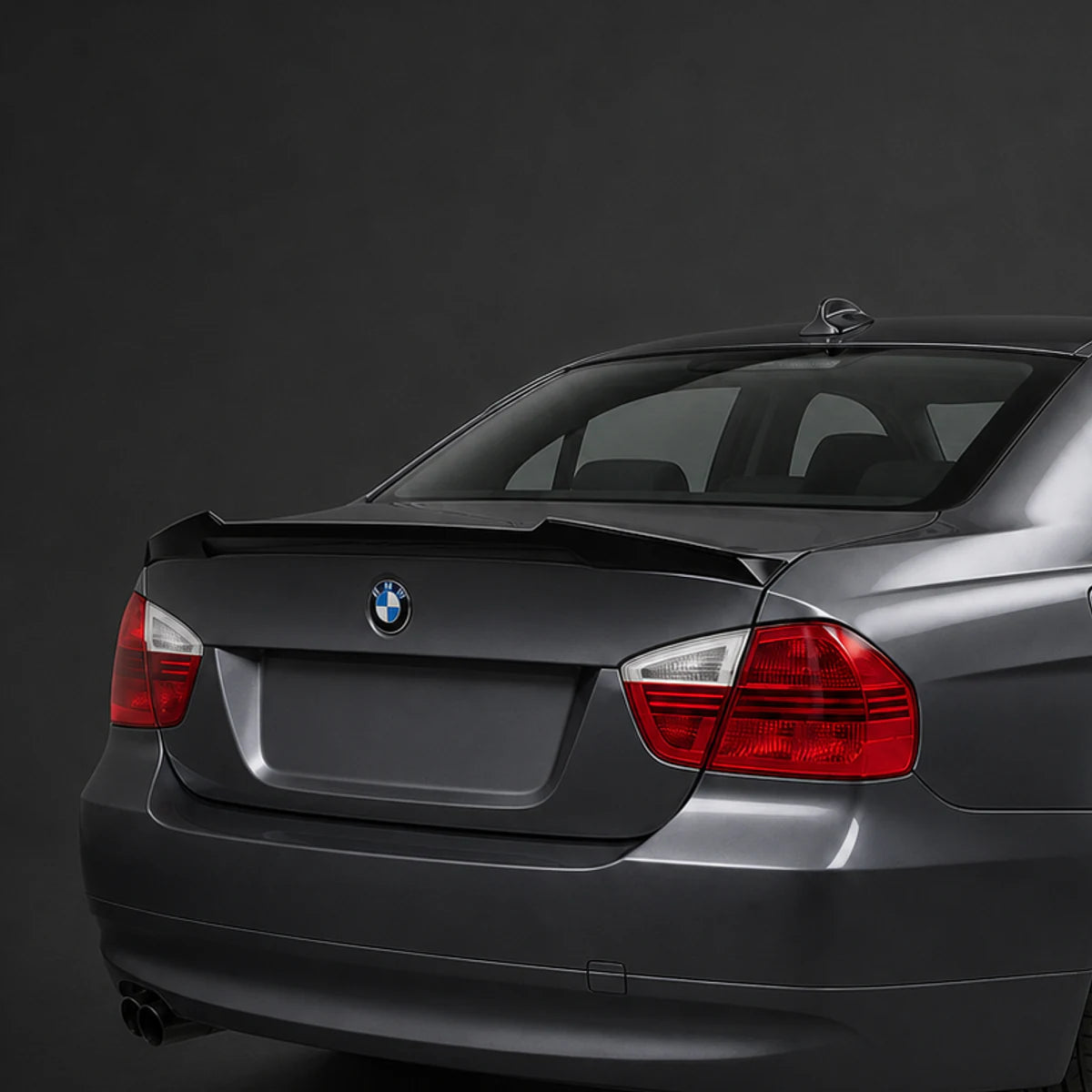 Aleron Estilo M4 para BMW Serie 3 Sedan E90 Negro Brillante. [IRP-CATALOG:ALER036-1-O.webp:9341c6a496c31ed2]