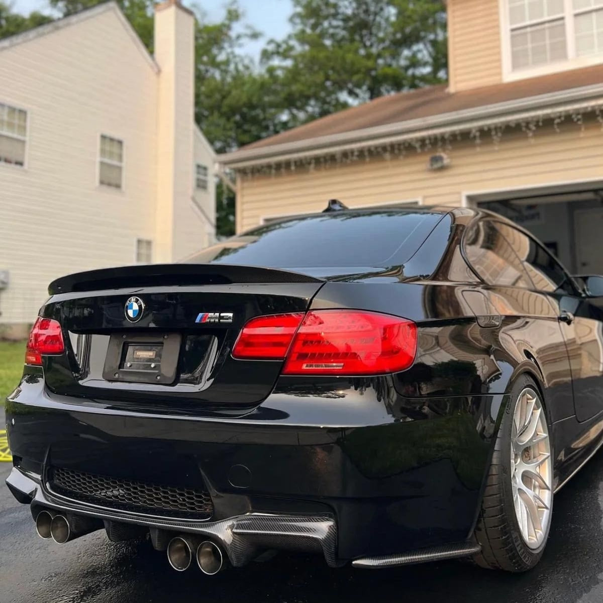 Aleron BMW Serie 3 Coupe E92 P Style Fibra Carbono
