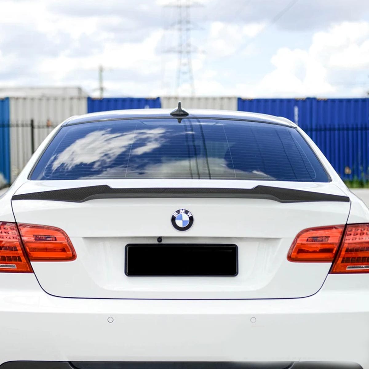 Aleron Estilo M4 para BMW Serie 3 Coupe E92 Fibra de Carbono