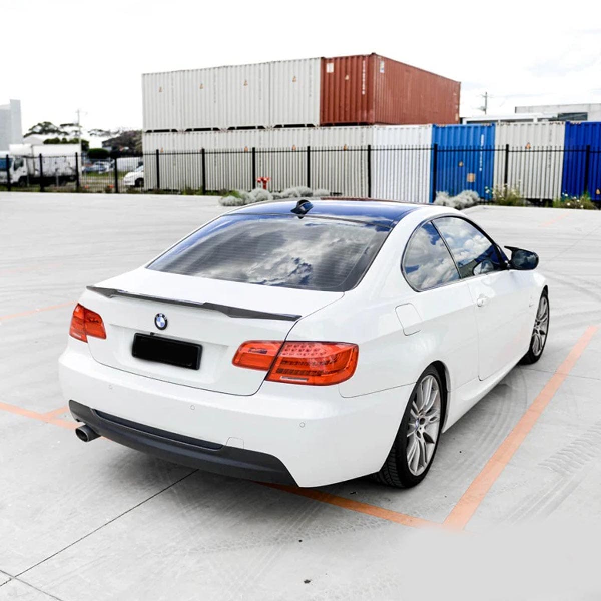 Aleron Estilo M4 para BMW Serie 3 Coupe E92 Fibra de Carbono