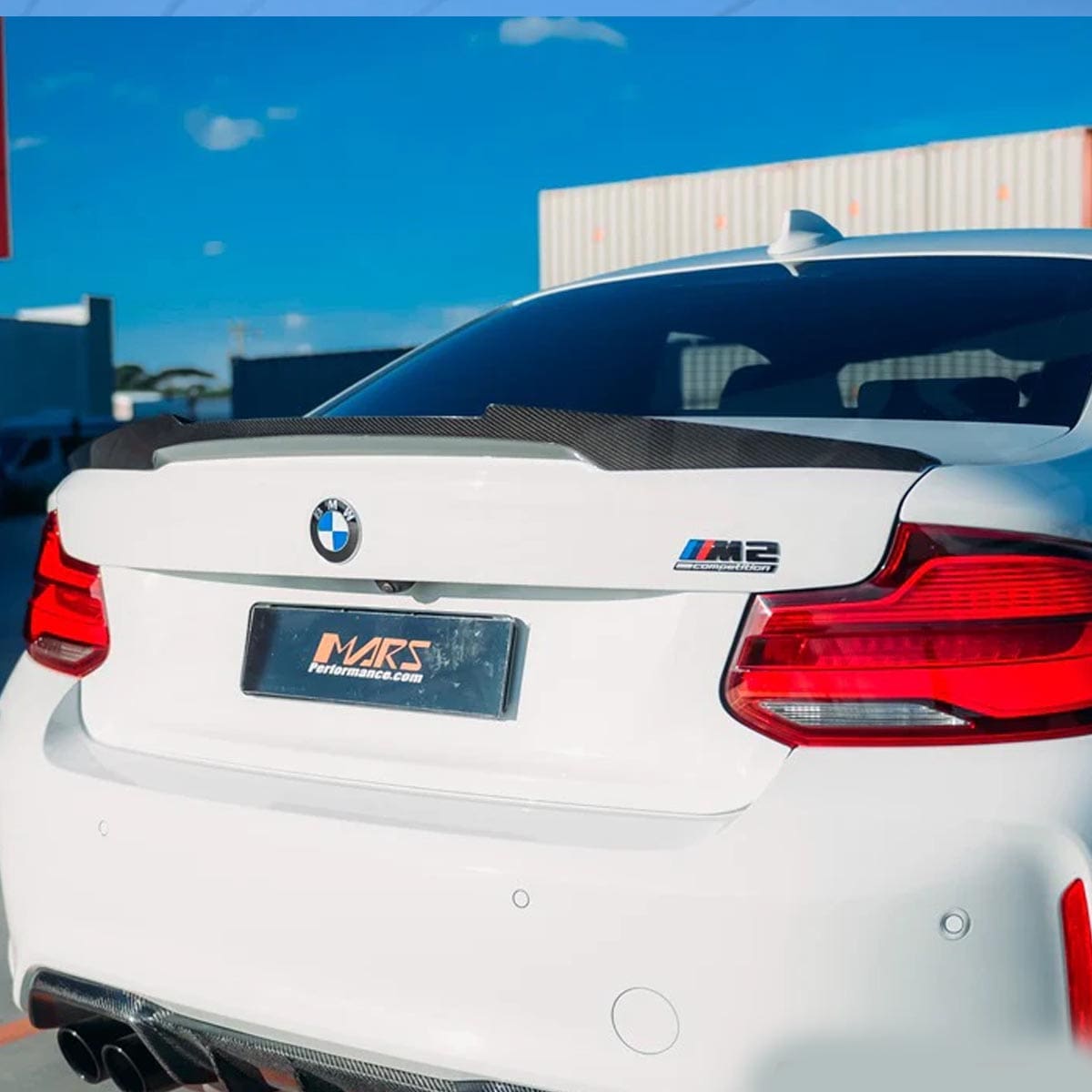 Aleron BMW Serie 2 240 235 220 F22 F23 Tipo M4 Fibra Carbono