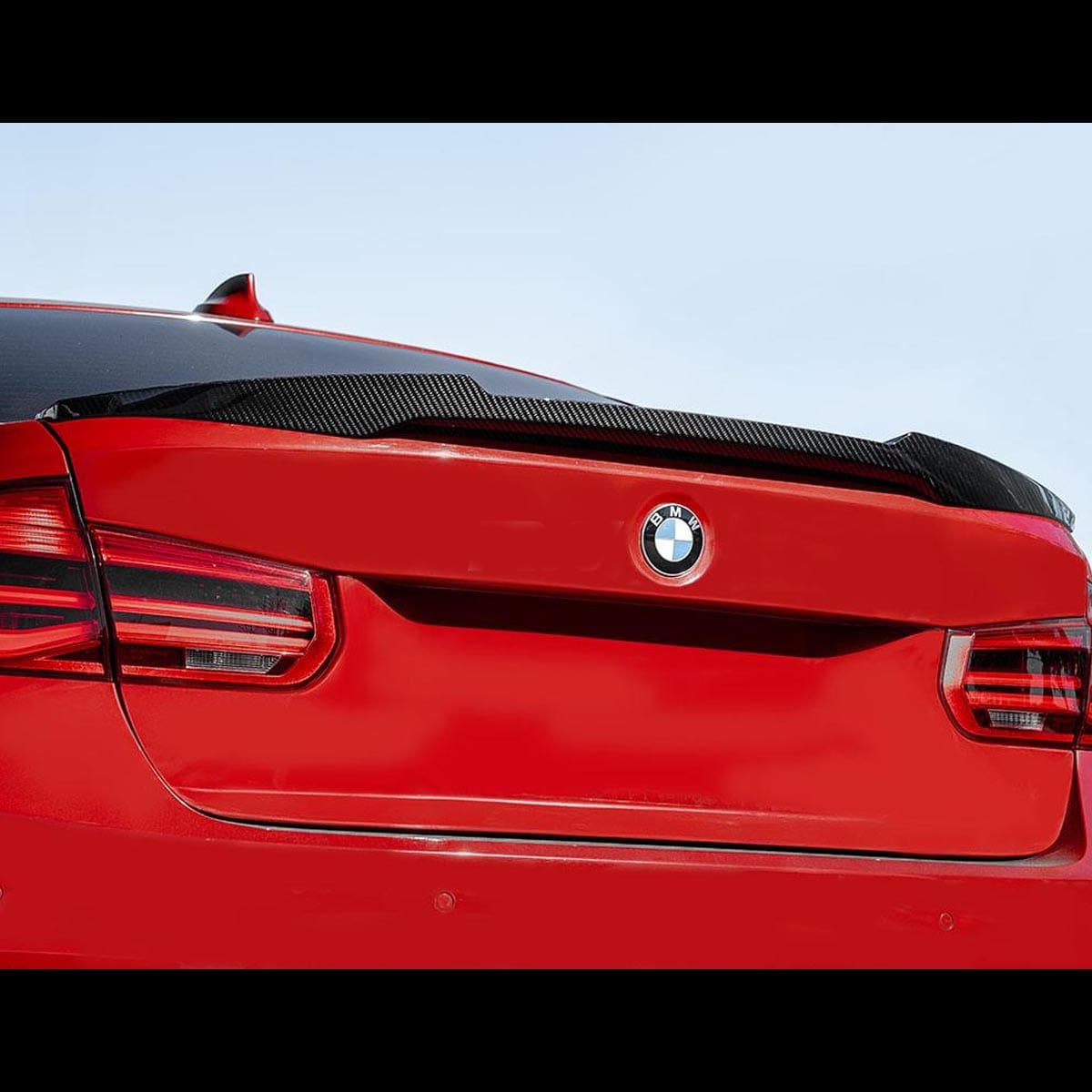 Aleron Estilo M4 para BMW Serie 3 F30 13-19 Fibra de Carbono