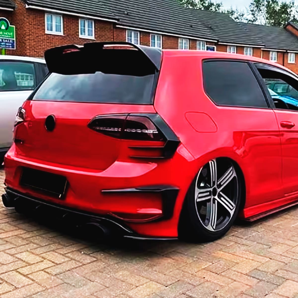 Alerón Volkswagen Estilo Oettinger Golf Gti 15-21 Mk7 Mk7.5
