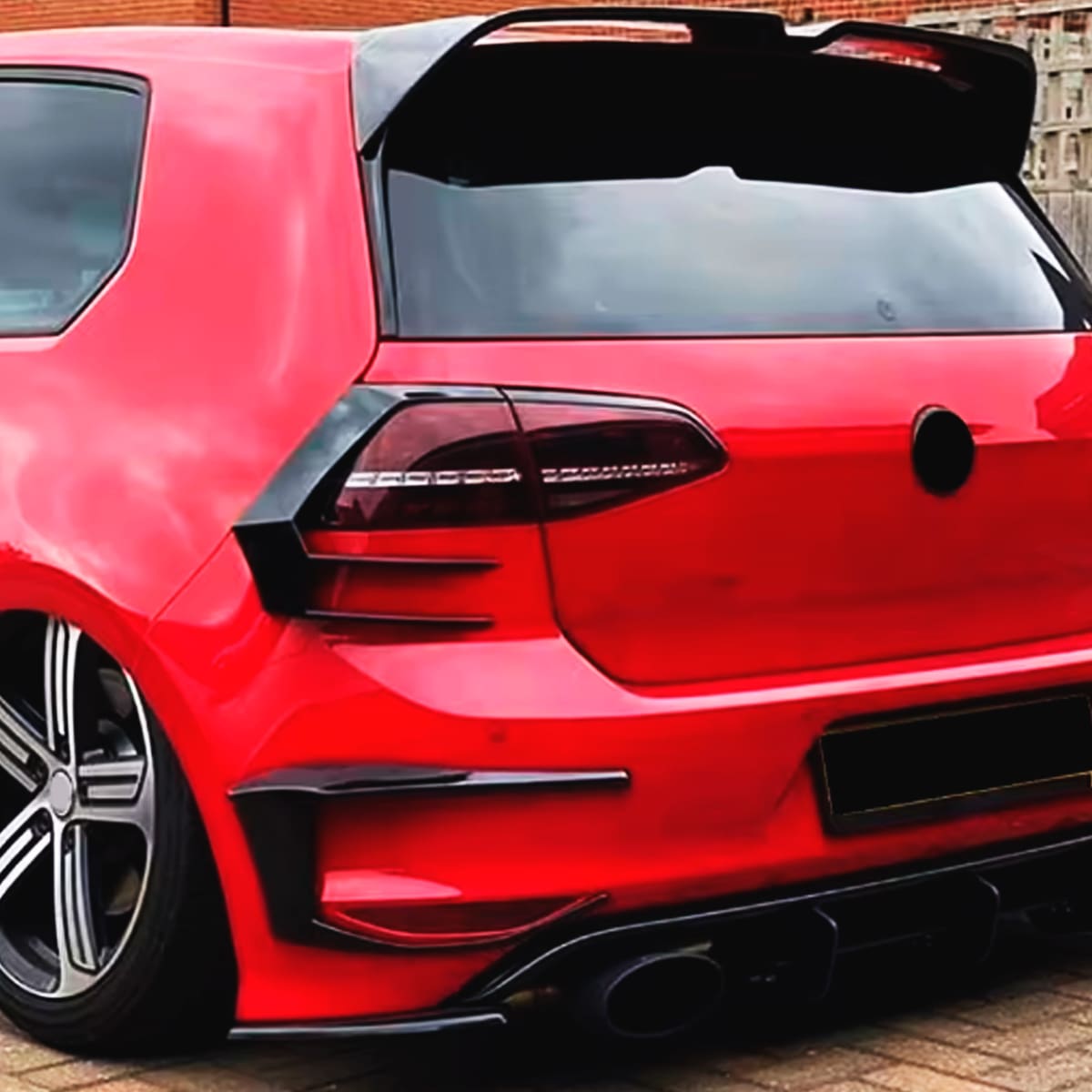 Alerón Volkswagen Estilo Oettinger Golf Gti 15-21 Mk7 Mk7.5