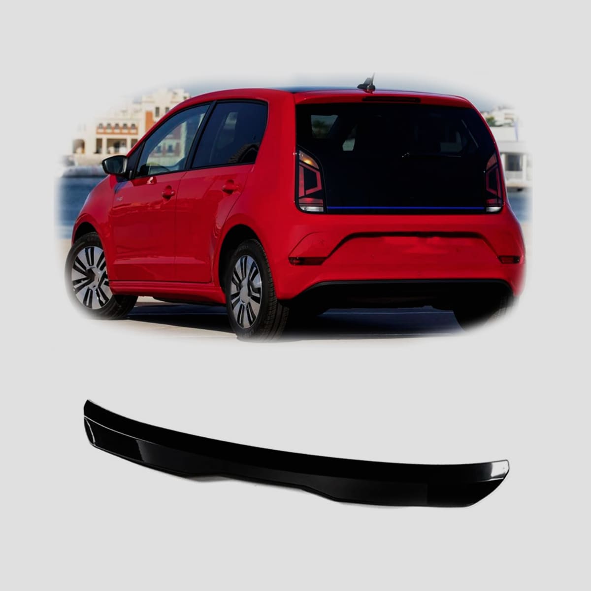 Alerón Volkswagen Up 11-21 Negro Brillante