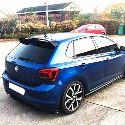 Alerón Volkswagen Polo 18-25 Estilo Oettinger Negro Brillante