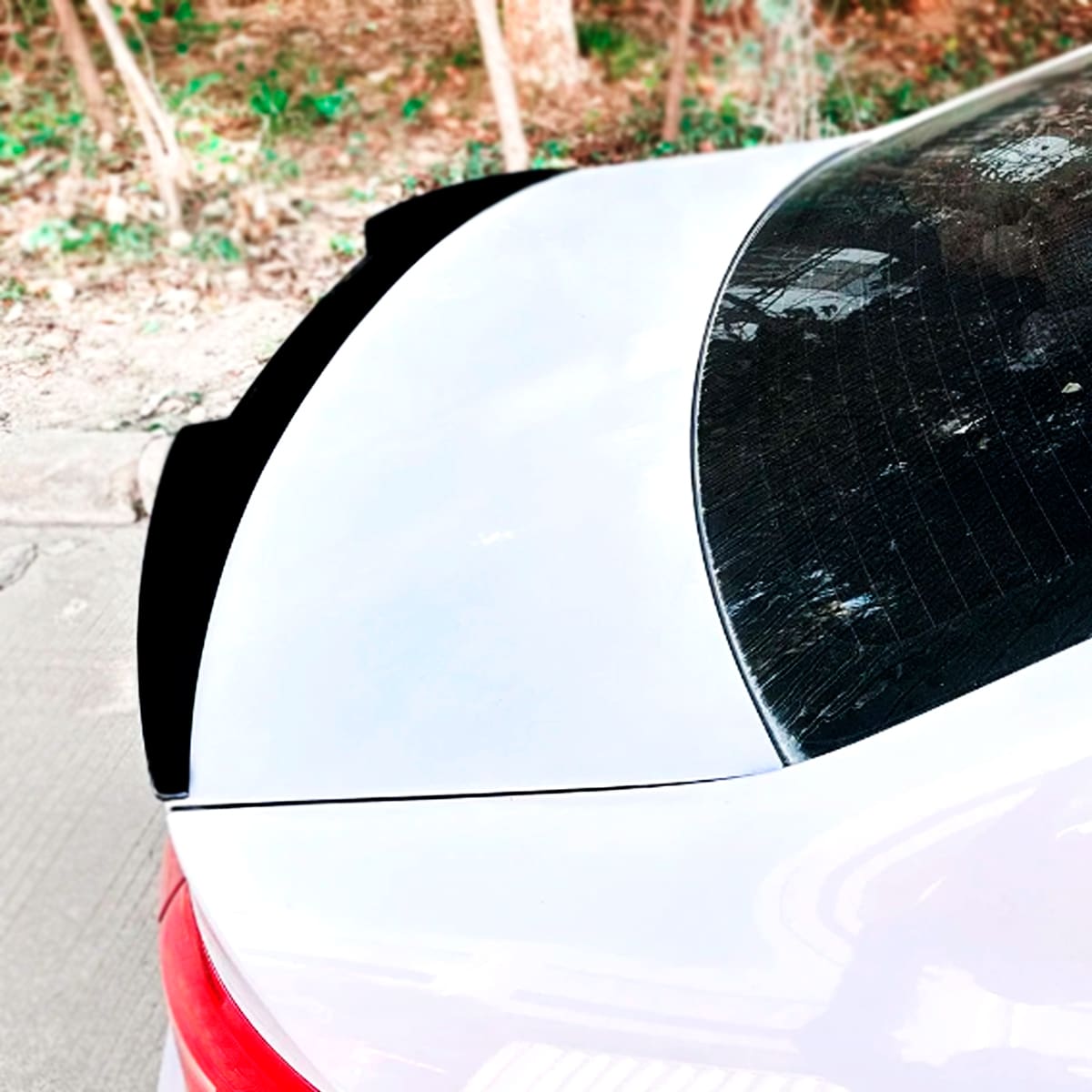 Alerón para Audi A4 B8 B8.5 2009-2019 V-style Negro Brillante