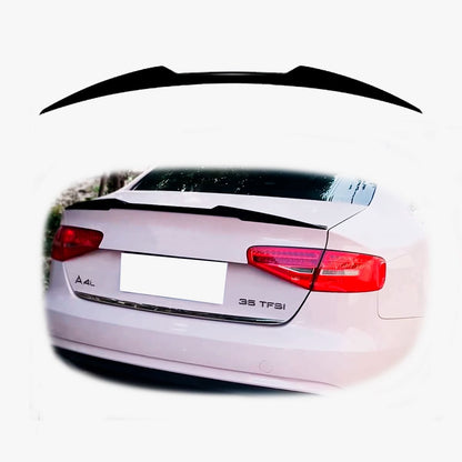 Alerón para Audi A4 B8 B8.5 2009-2019 V-style Negro Brillante