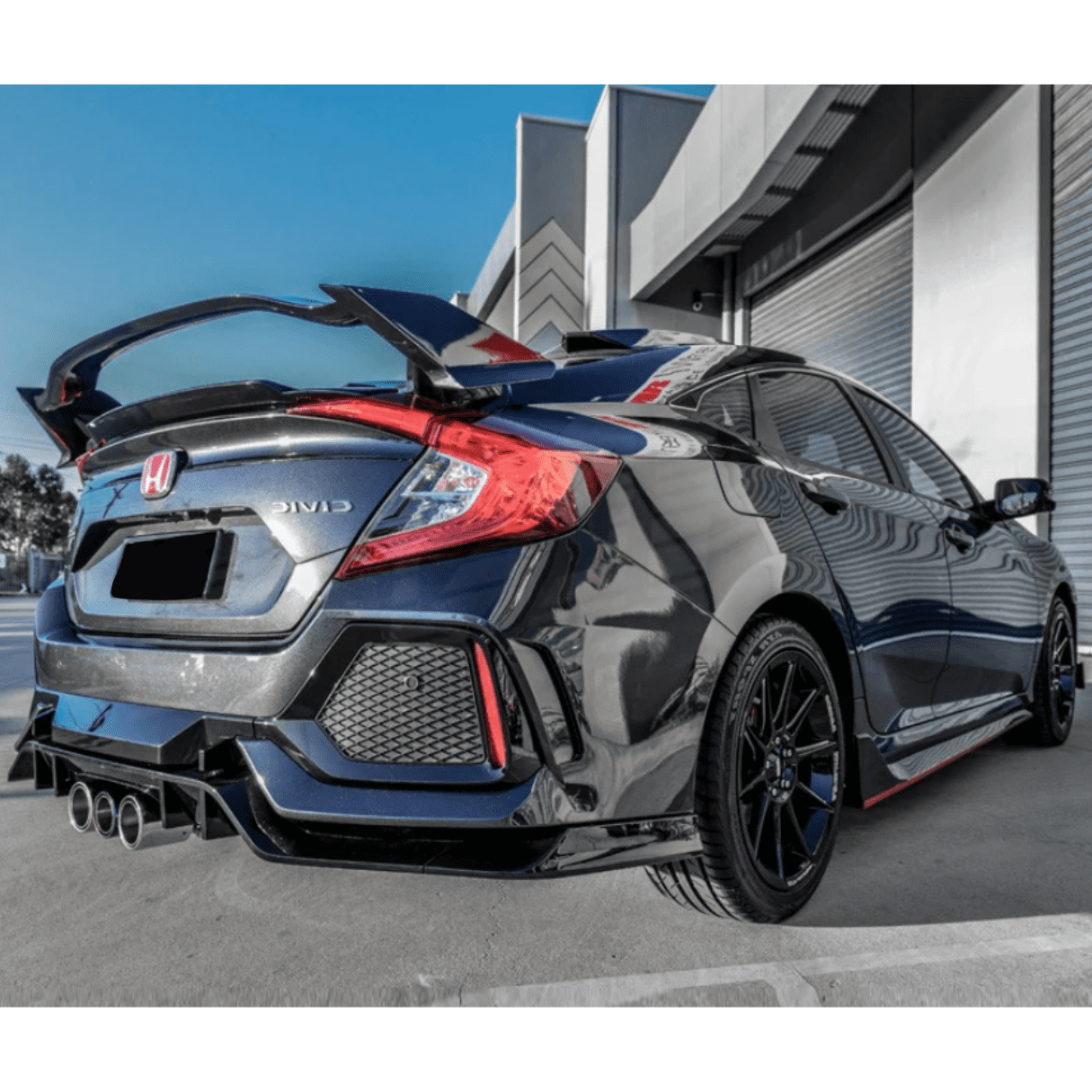 Alerón Type R para Honda Civic 2016-2020