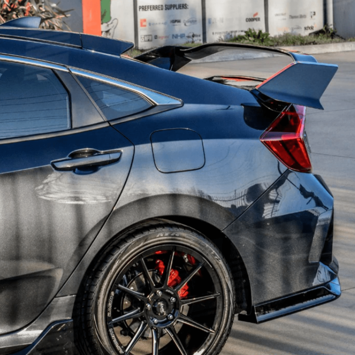 Alerón Type R para Honda Civic 2016-2020