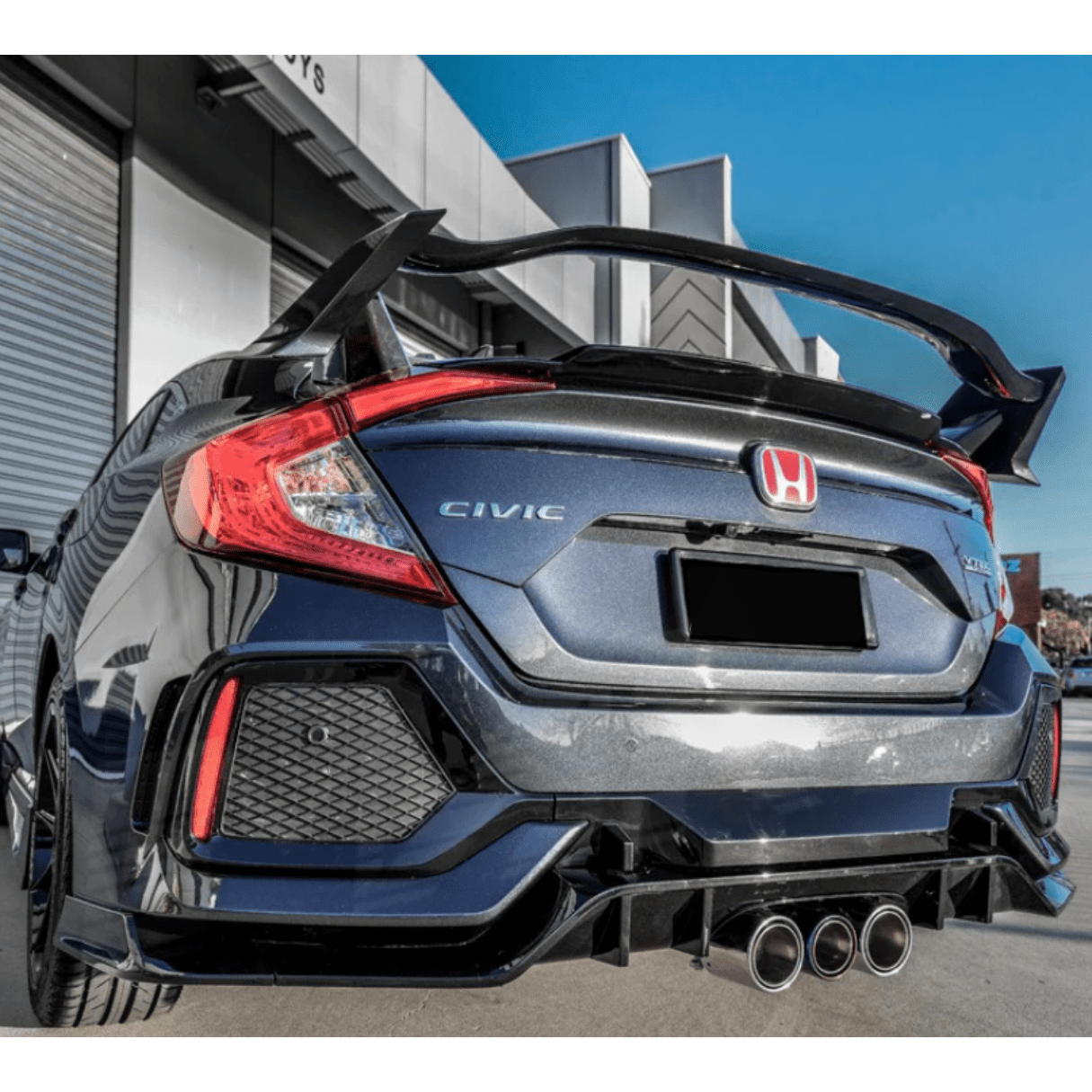 Alerón Type R para Honda Civic 2016-2020