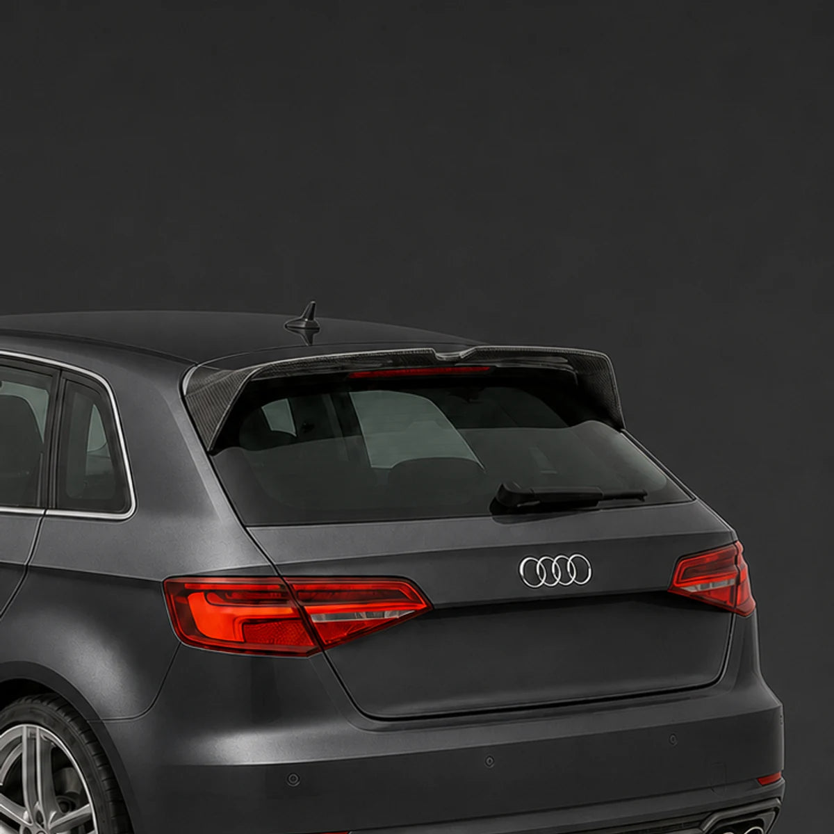 Aleron Para Audi A3 S3 2014-2020 8v Hatchback De Fibra De Carbono. [IRP-CATALOG:ALER063-1-O.webp:f322d9d31c94ee2b]