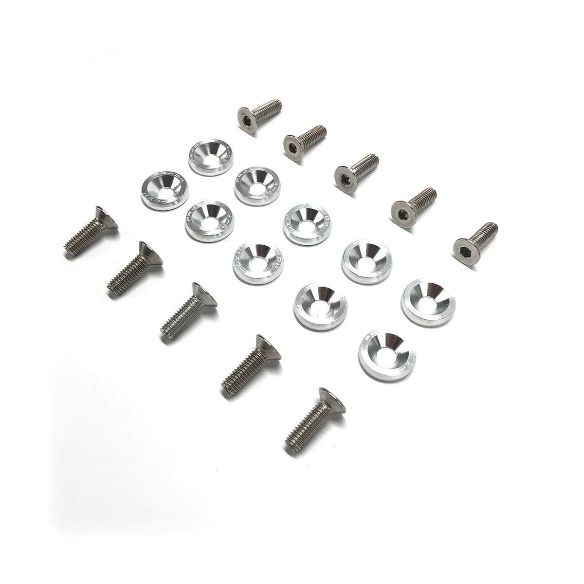 Arandelas Anodizadas Aluminio Moto Auto Atv Jdm X10 6mm M6