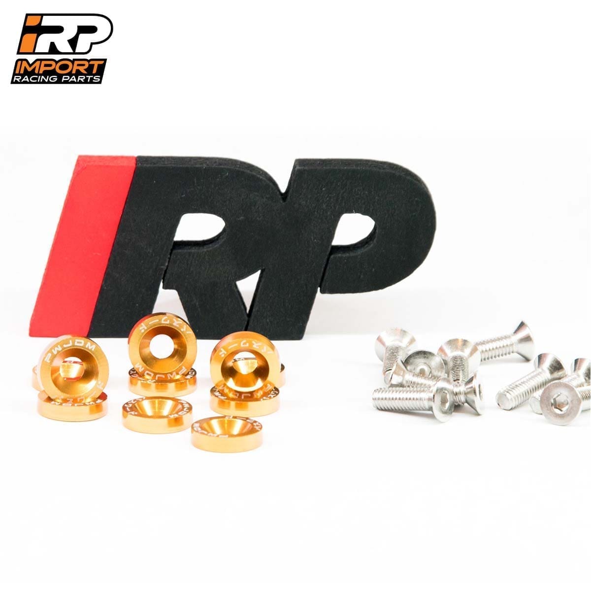 Arandelas Anodizada Aluminio Moto Auto Atv Jdm X6 6mm M6
