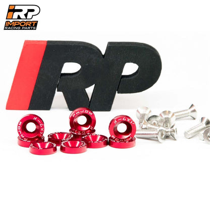 Arandelas Anodizada Aluminio Moto Auto Atv Jdm X6 6mm M6