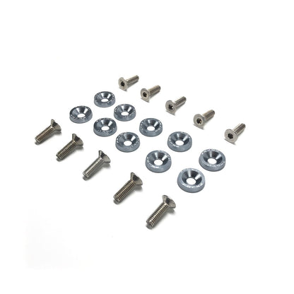 Arandelas Anodizadas Aluminio Moto Auto Atv Jdm X10 6mm M6