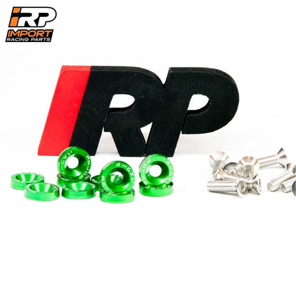 Arandelas Anodizada Aluminio Moto Auto Atv Jdm X6 6mm M6