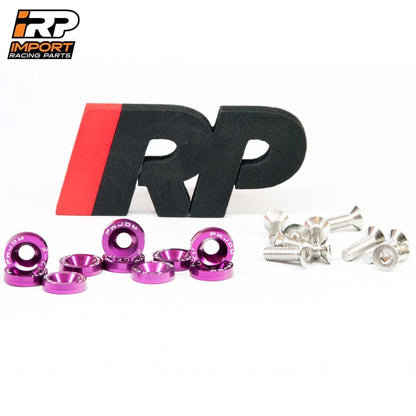 Arandelas Anodizada Aluminio Moto Auto Atv Jdm X6 6mm M6