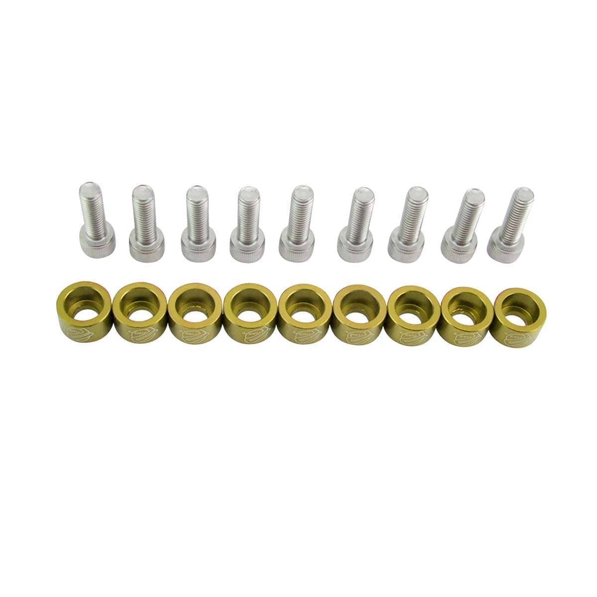 Arandelas Anodizadas 8mm Escape Honda Auto Moto Atv X9 M8