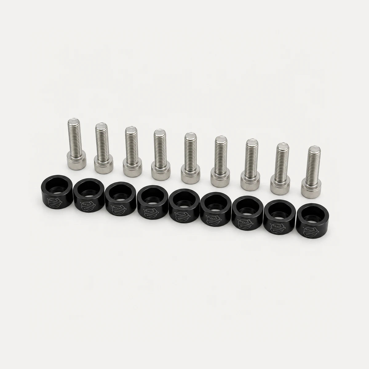 Arandelas Anodizadas 8mm Escape Honda Auto Moto Atv X9 M8. [IRP-CATALOG:ARAN005-NEG-1-C.webp:c73f0a3a1dda58b6]