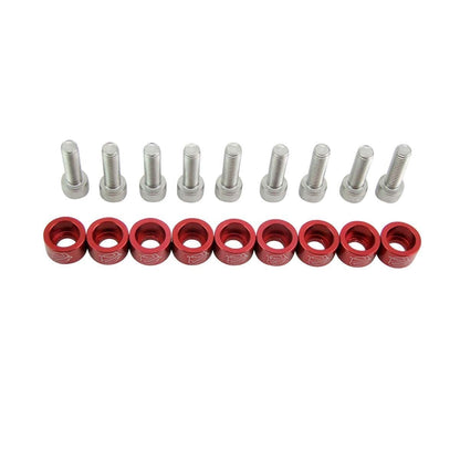 Arandelas Anodizadas 8mm Escape Honda Auto Moto Atv X9 M8