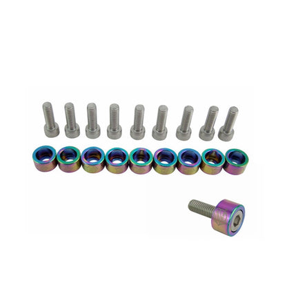 Arandelas Anodizadas 8mm Escape Honda Auto Moto Atv X9 M8