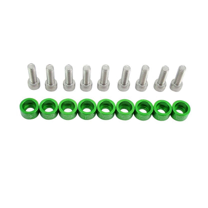 Arandelas Anodizadas 8mm Escape Honda Auto Moto Atv X9 M8