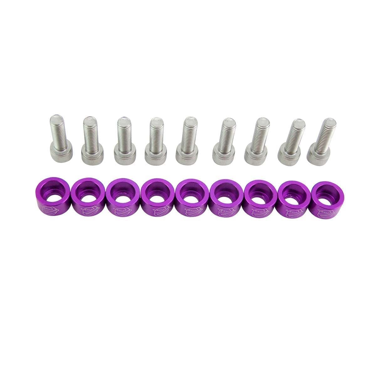 Arandelas Anodizadas 8mm Escape Honda Auto Moto Atv X9 M8