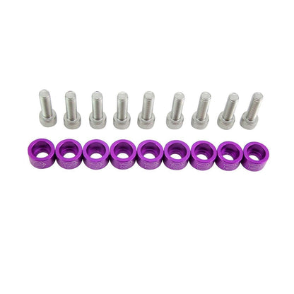 Arandelas Anodizadas 8mm Escape Honda Auto Moto Atv X9 M8