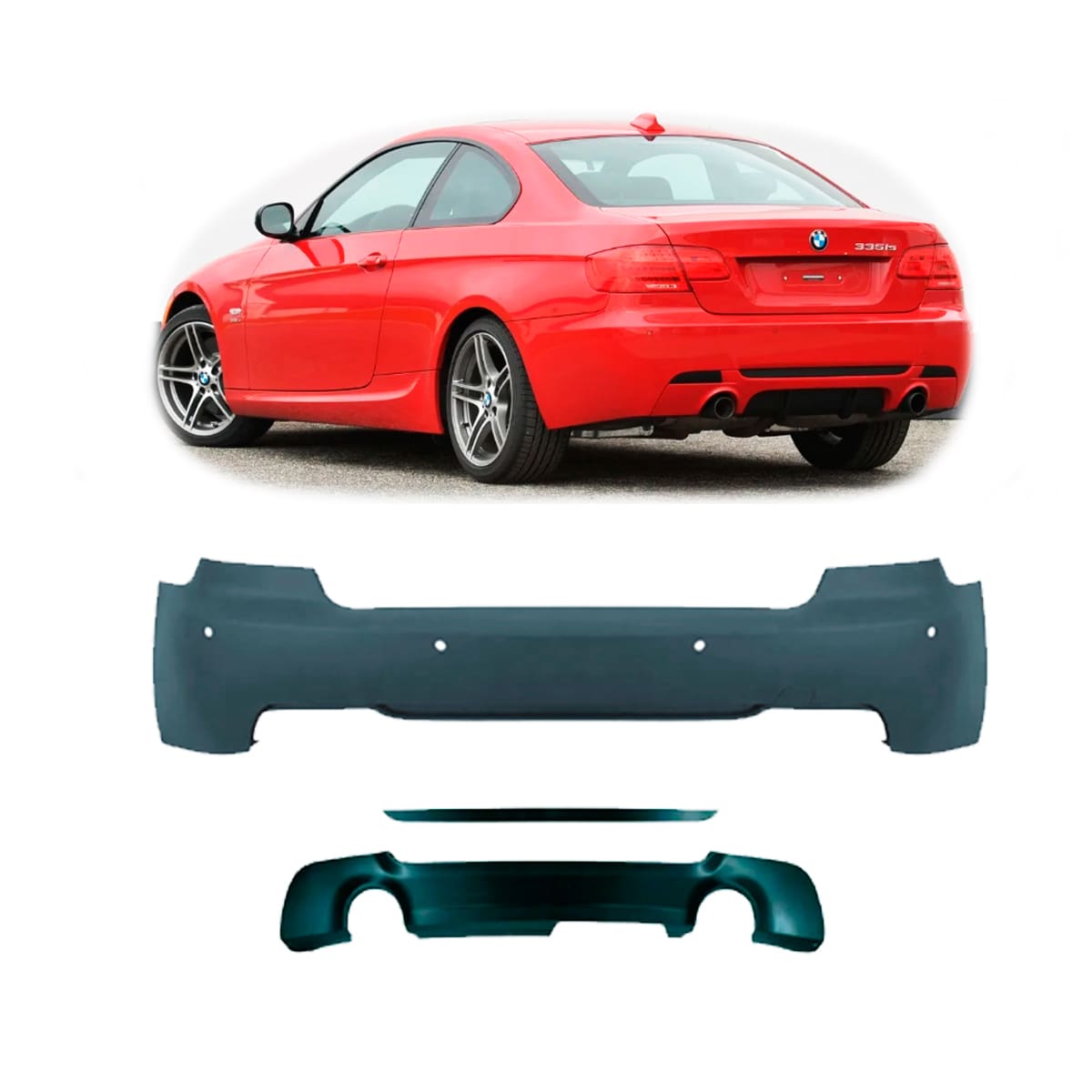Bodykit Mtech BMW Serie 3 Coupe E92 LCI