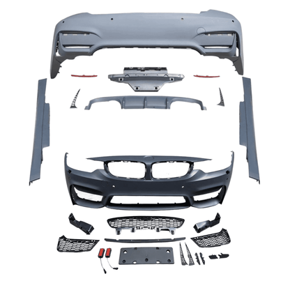 Bodykit Paragolpes Estilo M4 Para Bmw Serie 4 F32 F33 F36