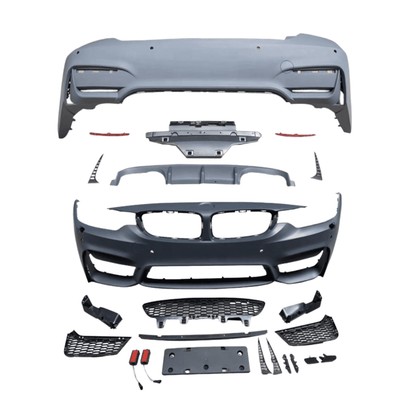 Bodykit Paragolpes Estilo M4 Para Bmw Serie 4 F32 F33 F36