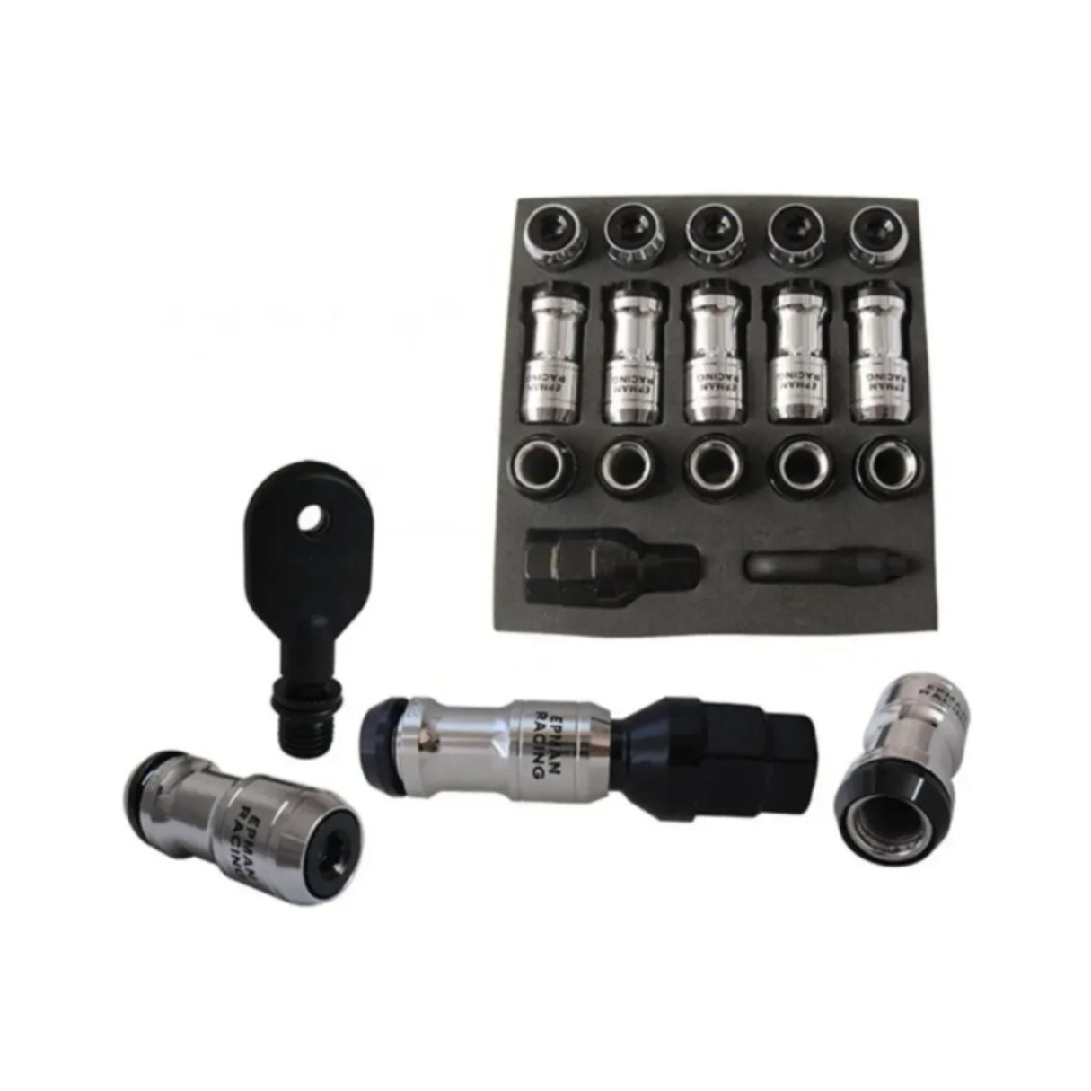 Kit 20 Tuercas Lug Nuts Epman 12x1.25 Acero Seguridad
