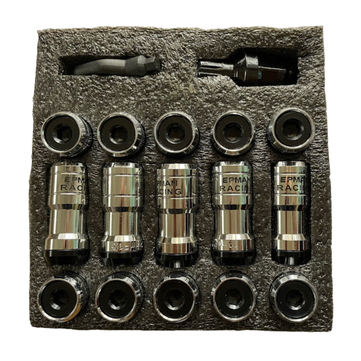 Kit 20 Tuercas Lug Nuts Epman 12x1.5 Acero Seguridad