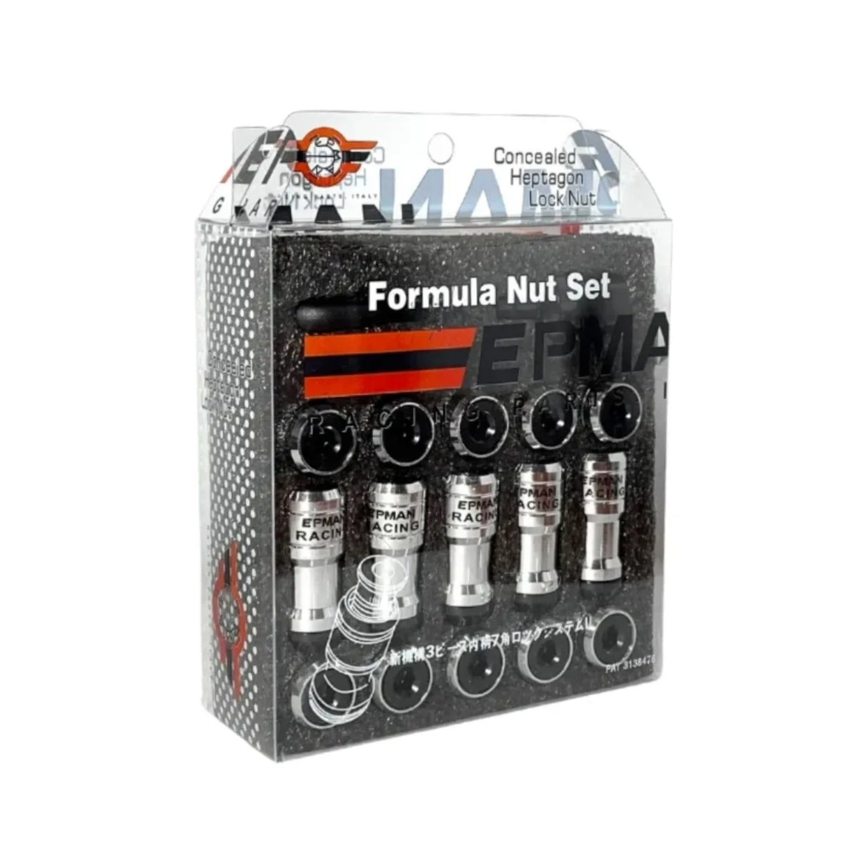 Kit 20 Tuercas Lug Nuts Epman 12x1.25 Acero Seguridad