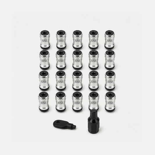 Kit 20 Tuercas Lug Nuts Epman 12x1.25 Acero Seguridad. [IRP-CATALOG:BULO010-NEG-1.25-1-C.webp:94251953bc9a5422]