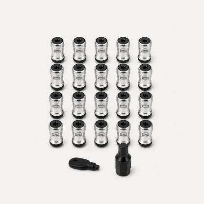 Kit 20 Tuercas Lug Nuts Epman 12x1.25 Acero Seguridad. [IRP-CATALOG:BULO010-NEG-1.25-GALLERY-1-C.webp:431f13a90ab6c0b7]