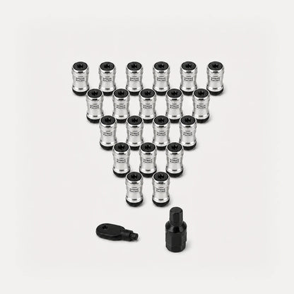 Kit 20 Tuercas Lug Nuts Epman 12x1.25 Acero Seguridad. [IRP-CATALOG:BULO010-NEG-1.25-GALLERY-2-C.webp:7d9a3eabec1fa3fe]
